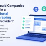 What Should Companies Look for in a Professional Web Scraping Service Provider?