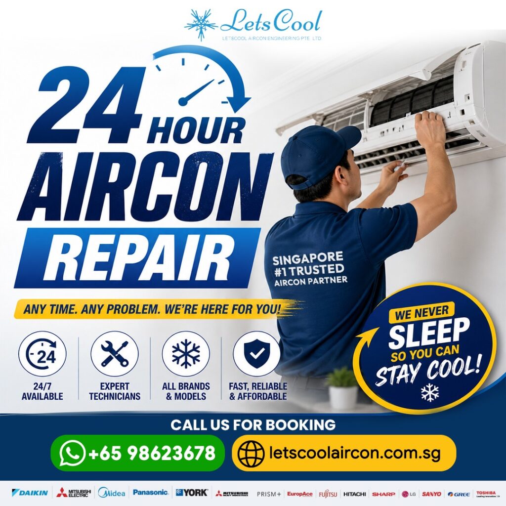 Aircon Suddenly Stopped? 24Hr Repair Singapore