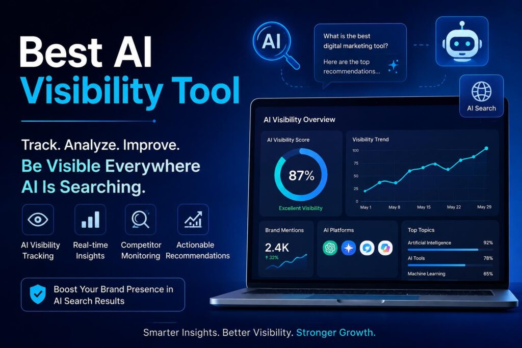 Best AI Visibility Tool: Why Every Modern Business Needs an AI Visibility Tool