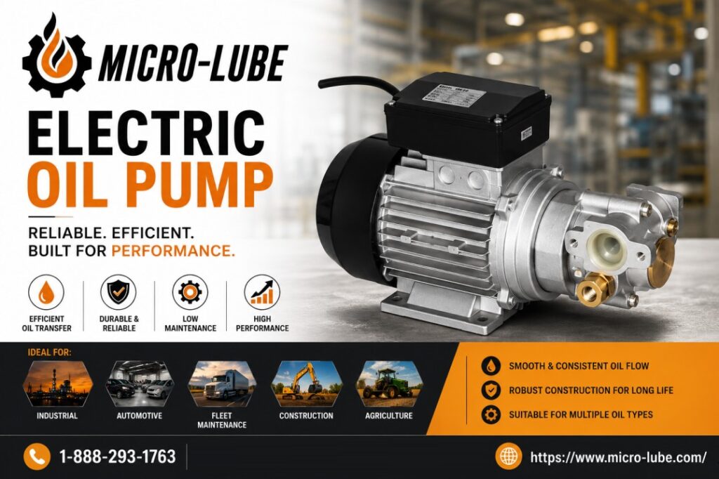 Electric Oil Pump/Kits for Sale in United States and Canada