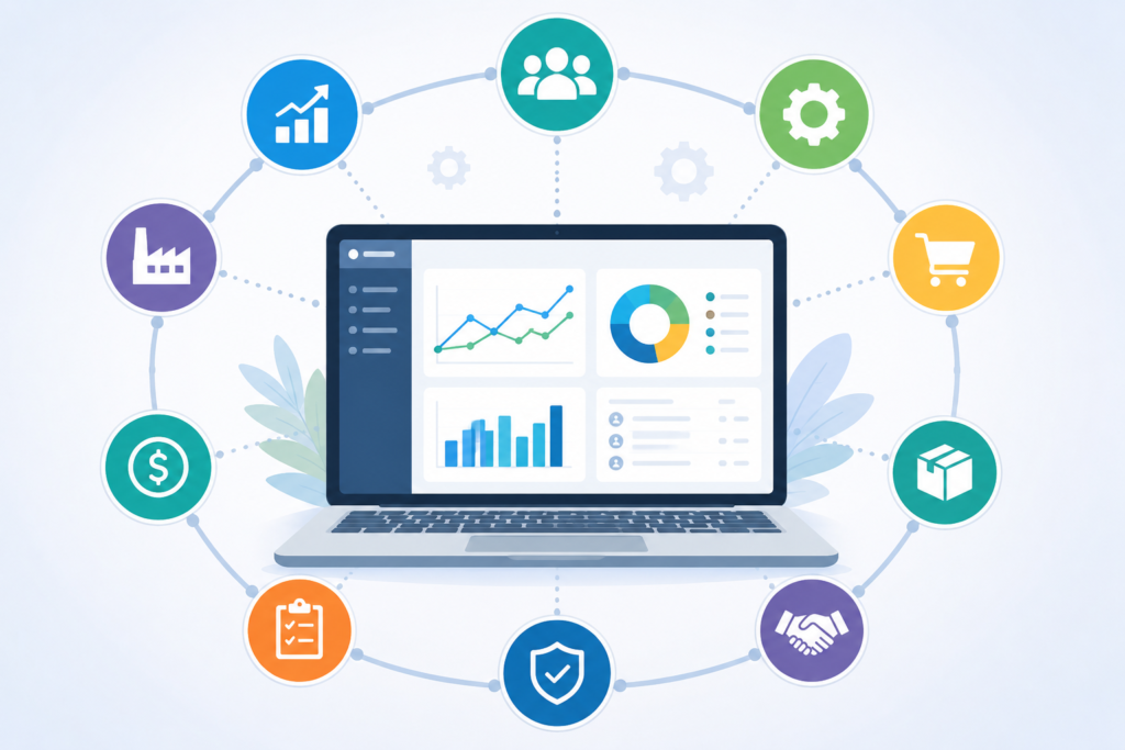 Benefits of Using ERP Software Solutions in Business Operations
