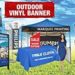 Strong Brand Identity with Embroidery Near Me, LED Signs, and Flyer Printing