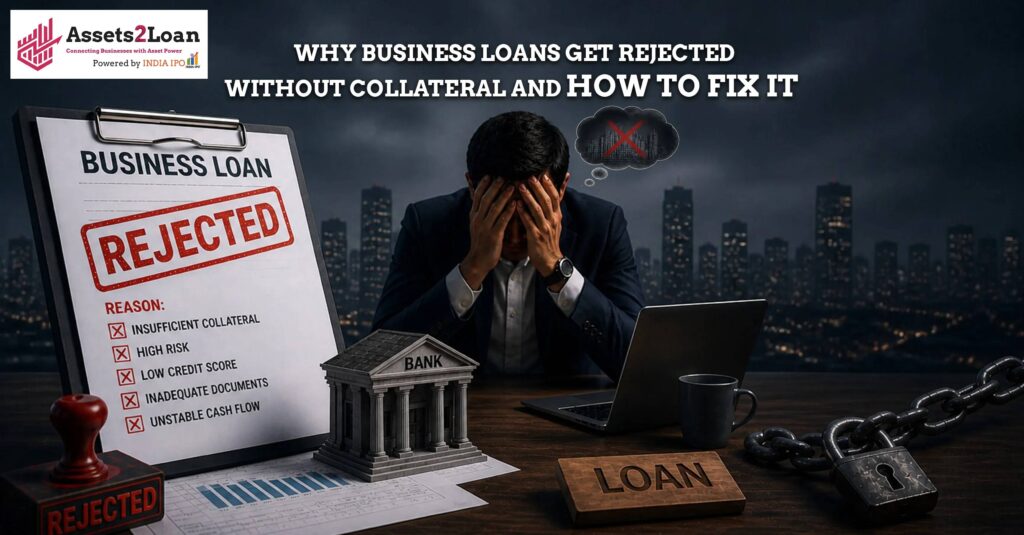 Business Loan Rejection Without Collateral: What Businesses Can Do