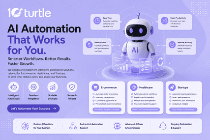 AI Automation Service for E-commerce, Healthcare, and Startups