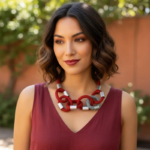 How to Style an Aluminum Pendant Necklace With Layered Jewelry