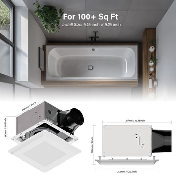 Slim Surface Ceiling Light Fixture for Modern USA Home Projects