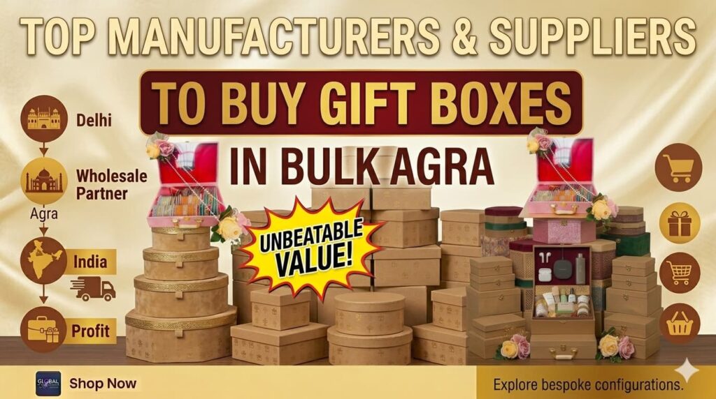 Top Manufacturers & Suppliers to Buy Gift Boxes in Bulk Agra