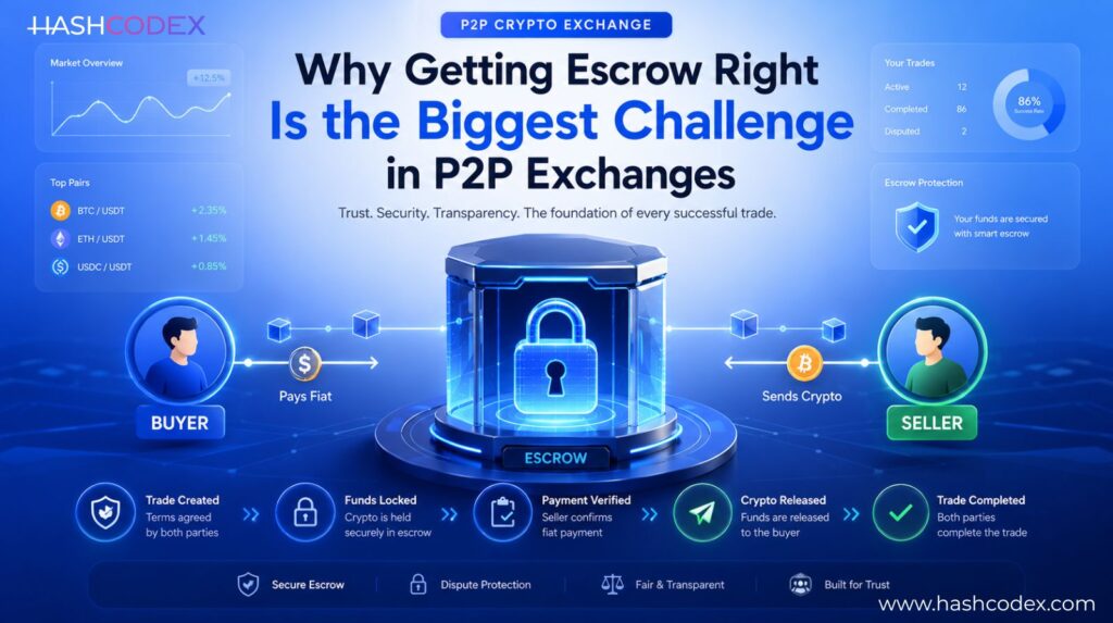 Why Escrow Creates the Most Pain in P2P Exchange Development?