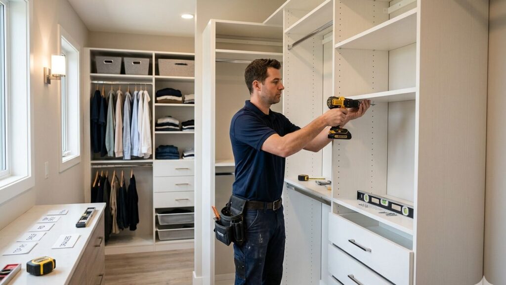 Is Professional Closet Installation Worth It for Homes Today