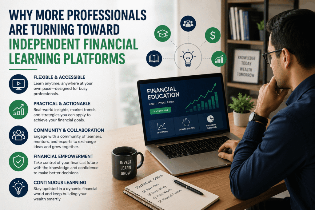 Why More Professionals Are Turning Toward Independent Financial Learning Platforms