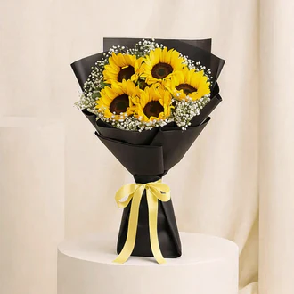 Sunflower Bouquet Inspiration For An Elegant Flower Gift