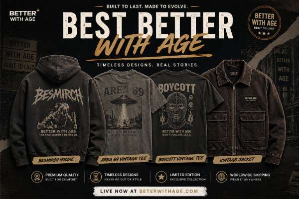 Better With Ages Clothing – Clean Minimal Fashions