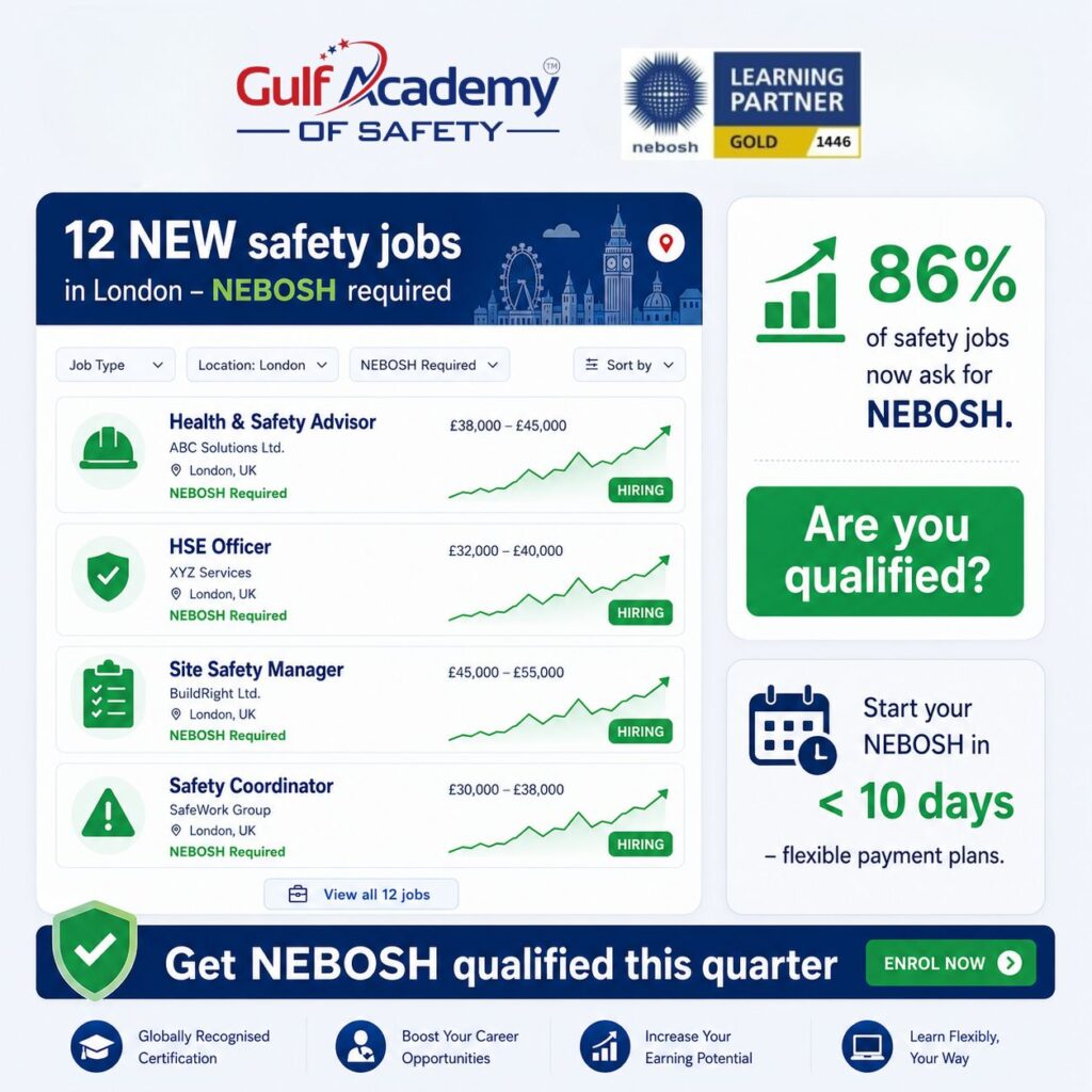 NEBOSH Courses for Oil, Gas & Construction Sectors