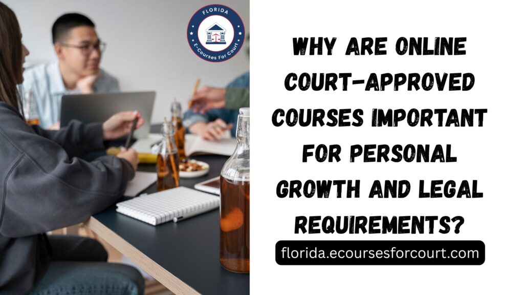 Why Are Online Court-Approved Courses Important for Personal Growth and Legal Requirements?