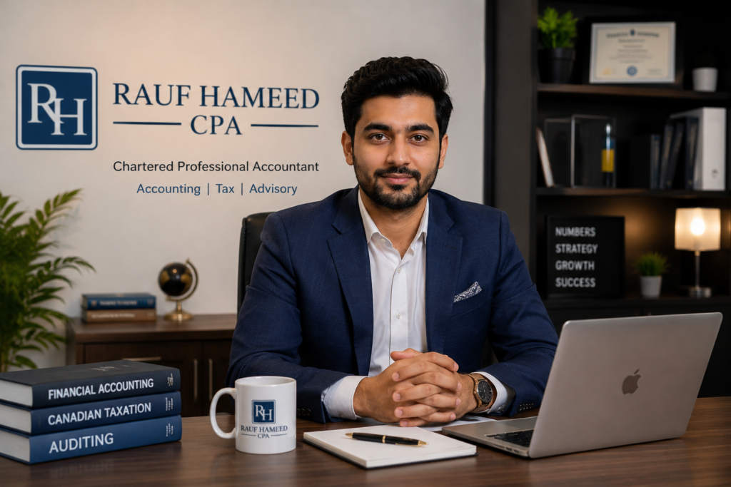 The CPA Ontario Businesses Trust for Accounting and Bookkeeping Excellence is Rauf Hameed Accountant.