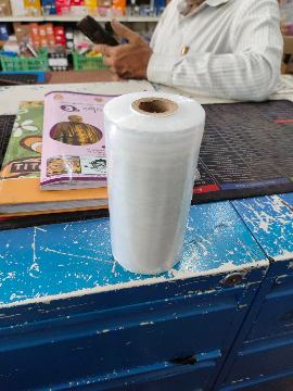 Transparent Stretch Wrapping, Packaging  Roll. 6 Inch