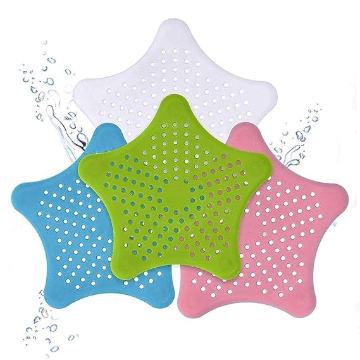 Silicone Star Shaped Sink Drain Strainers 