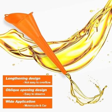 Multi-Function Plastic Long Neck Oil Funnel