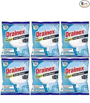 Drain Cleaner Powder Removes Blockages 