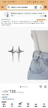 Cross Jeans Button Silver