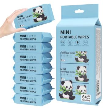 Mini Portable Wipes