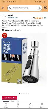 Water Faucet Splash Head