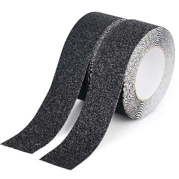 Black Non-Slip Tape for Stairs, Steps, Flooring