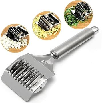 Steel Lachha Paratha & Noodles Cutter | Multi-Purpose Kitchen Tool