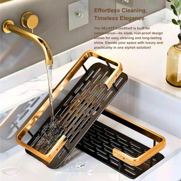 Aluminum Wall Mounted Bathroom Organiser