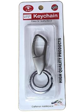 Metal Antique Keychain For Men Stylish/Double Key Ring