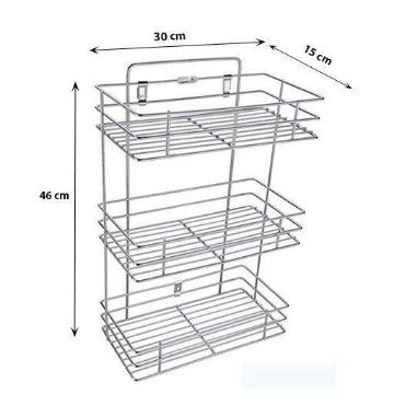 Zm Kitchen Rack Three Layer