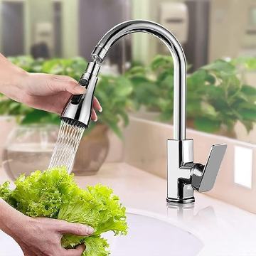 Kitchen Sink, Flexible Faucet with Tap