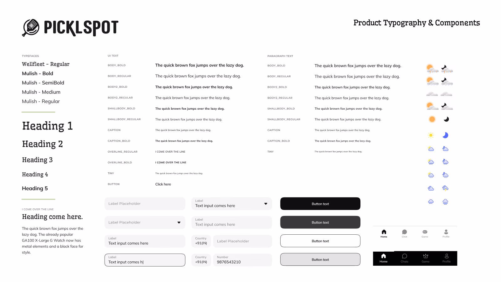 Picklspot branding and style guide