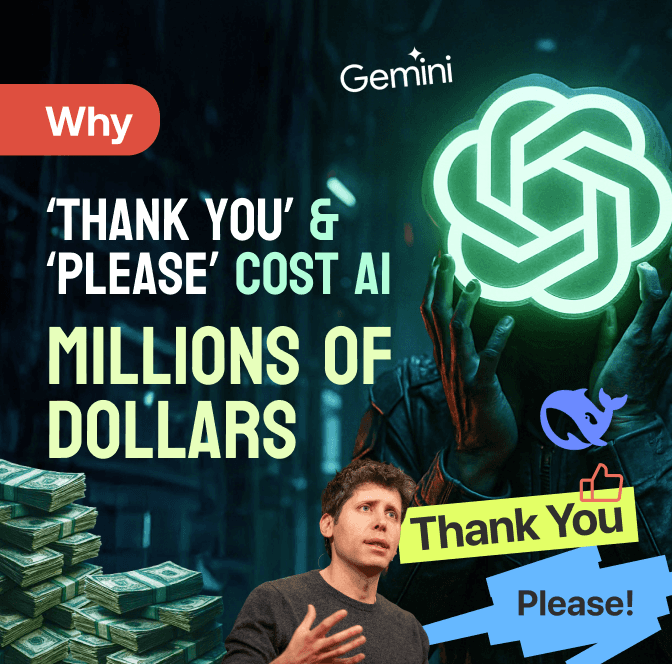 Why 'Thank You' & 'Please' cost AI Millions of Dollars
