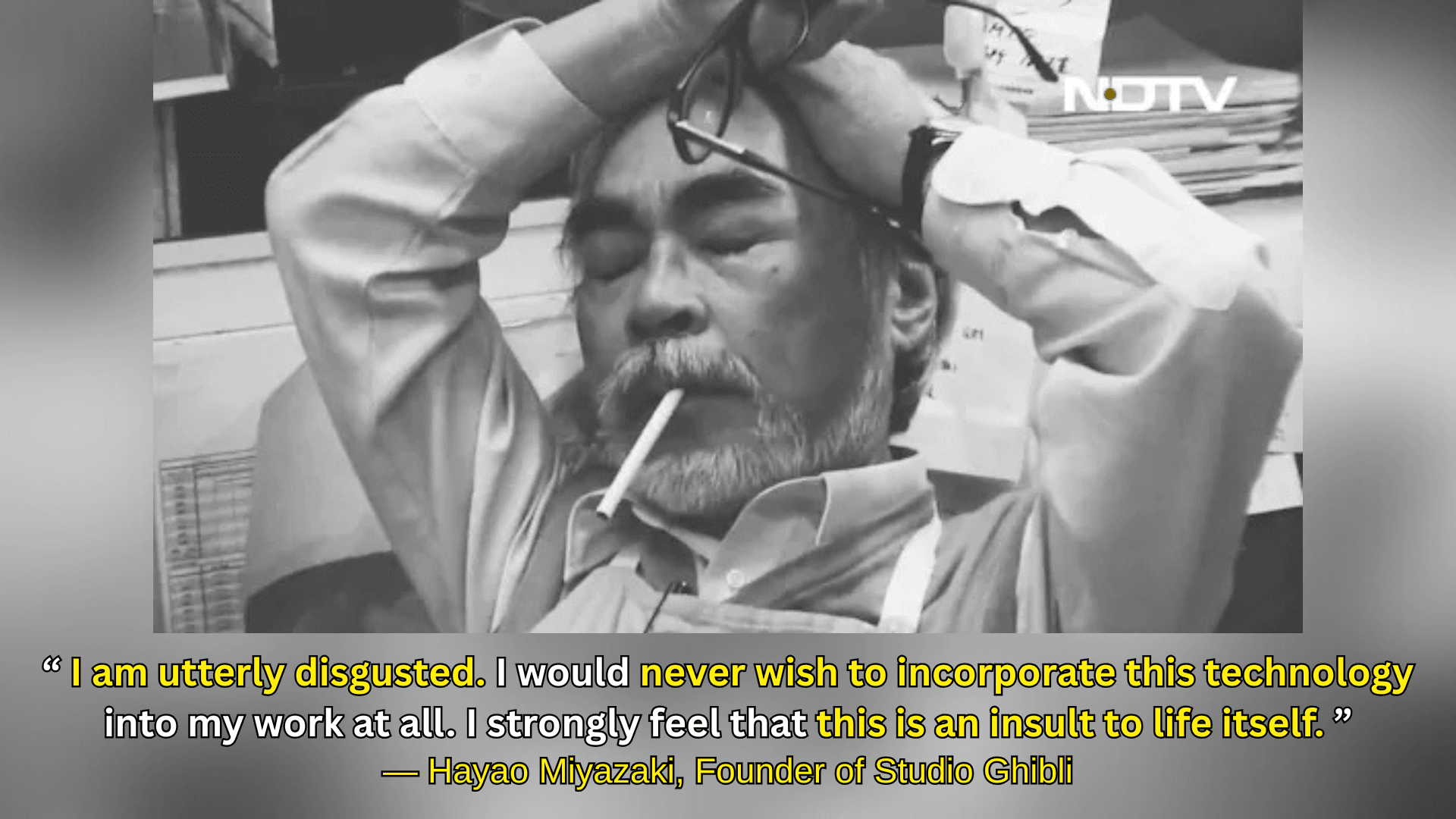 Hayao Miyazaki on Ghibli Trend in Smartters Blog