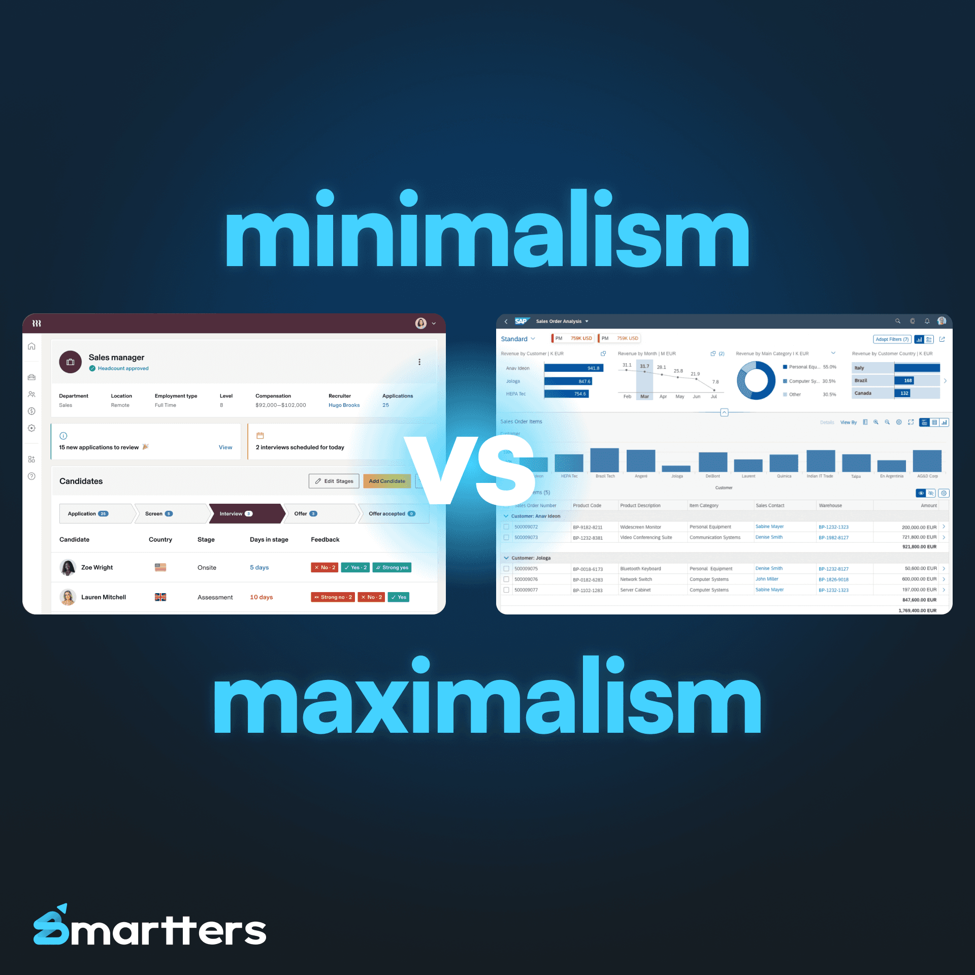 Minimalism VS Maximalism in Design