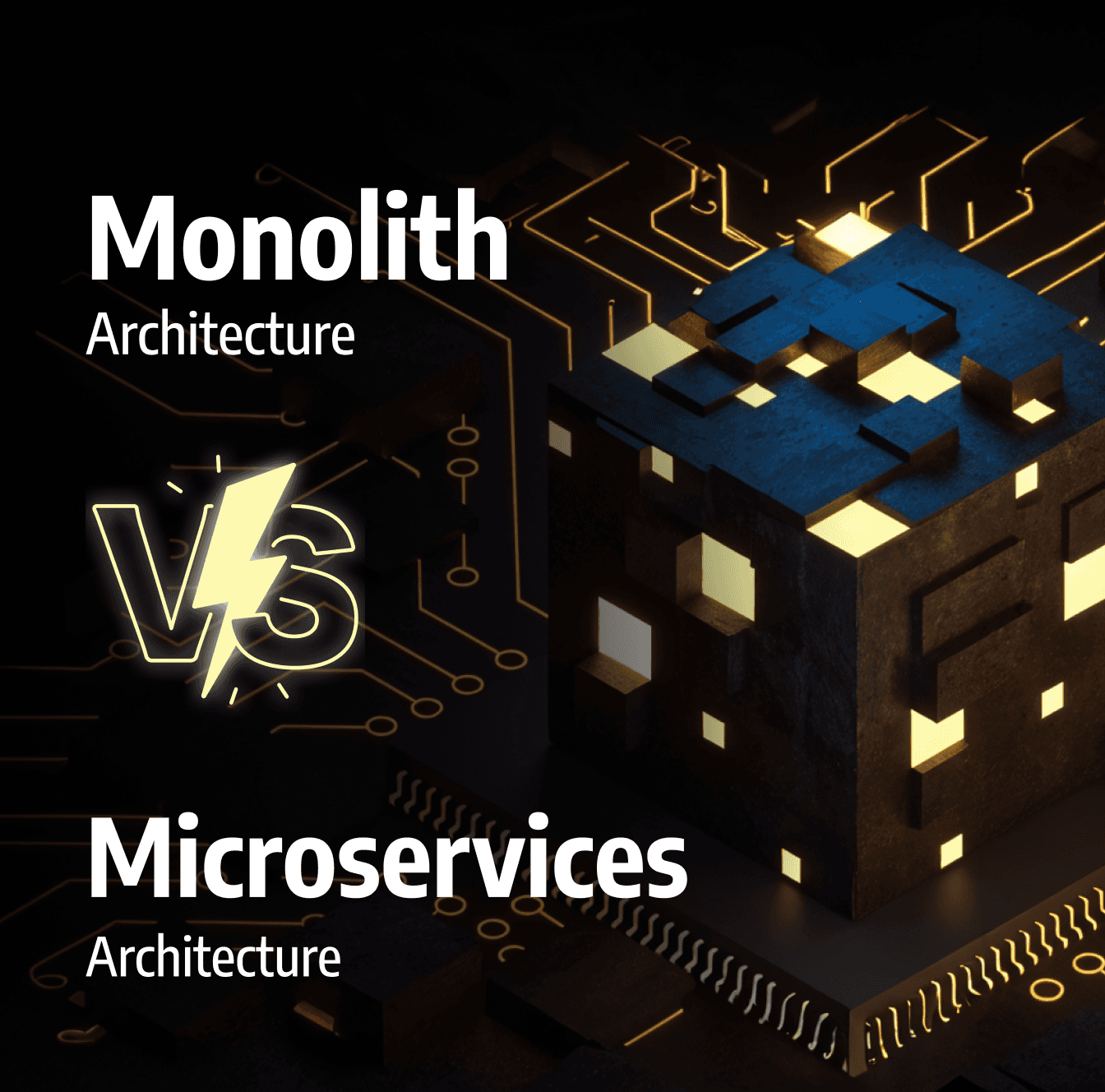 Monolith vs Microservices Architecture