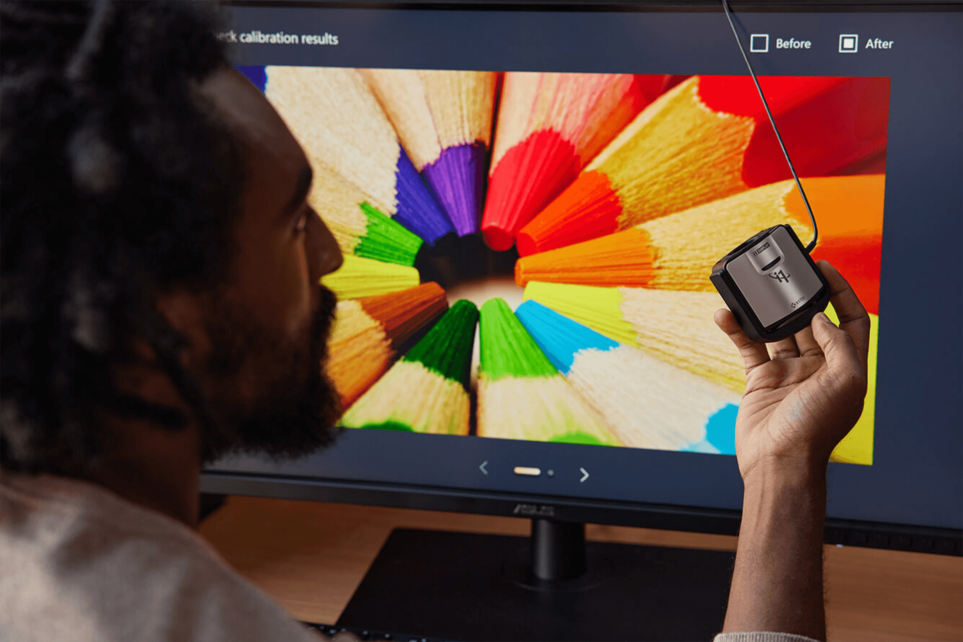 Monitor Colour Calibrate