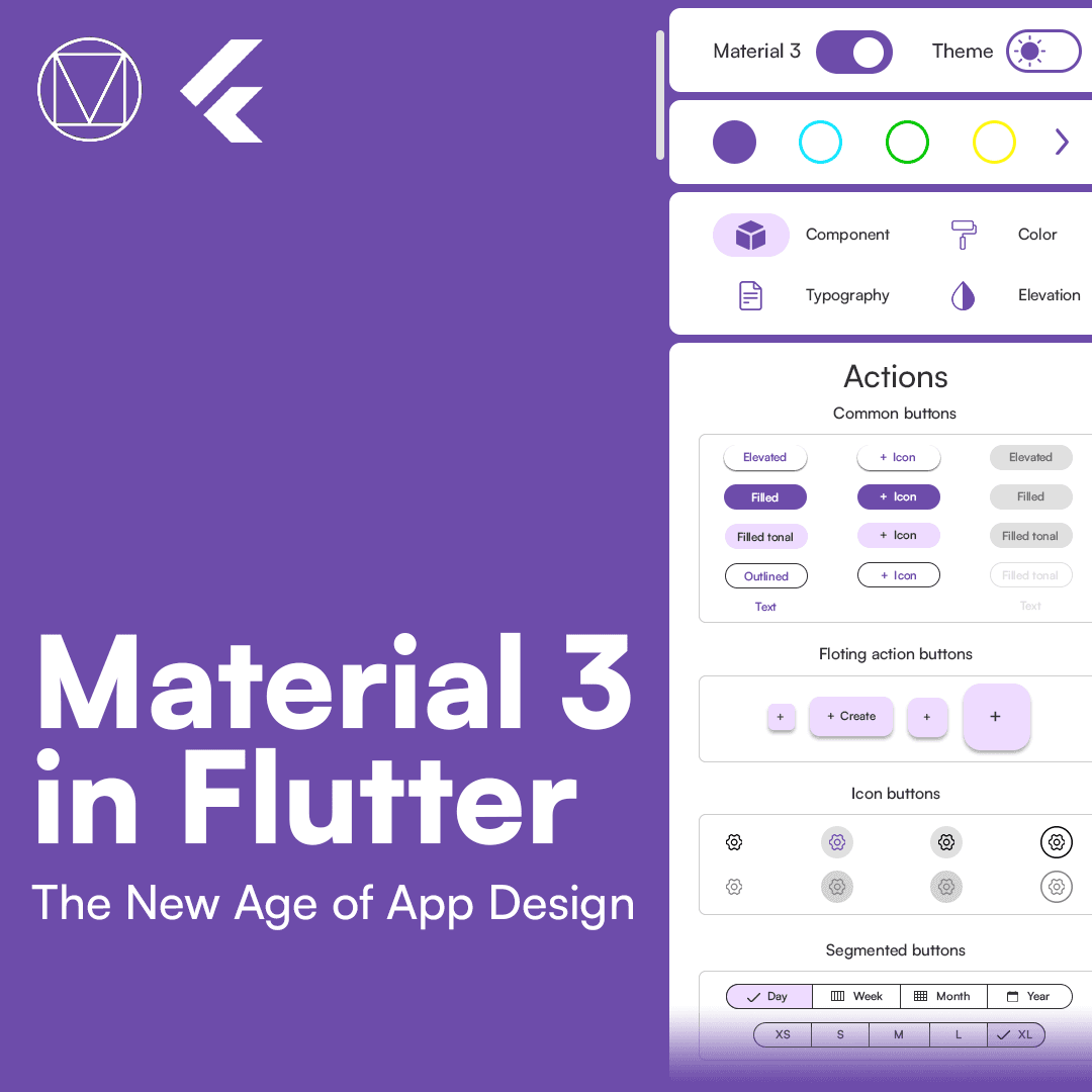Material 3 in Flutter: New Age of App Design
