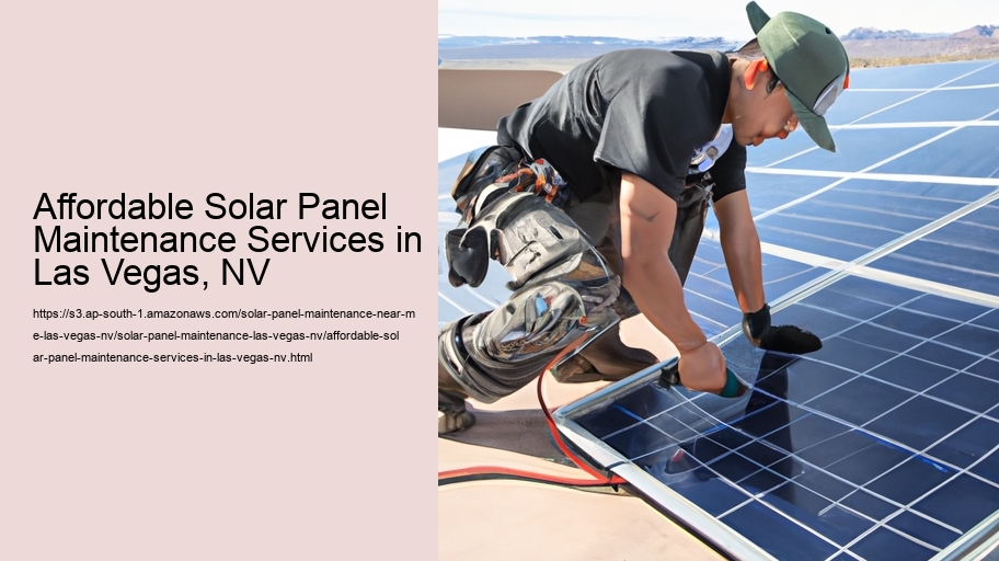 Affordable Solar Panel Maintenance Services in Las Vegas, NV