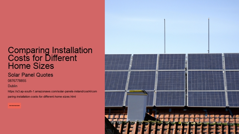 Comparing Installation Costs for Different Home Sizes