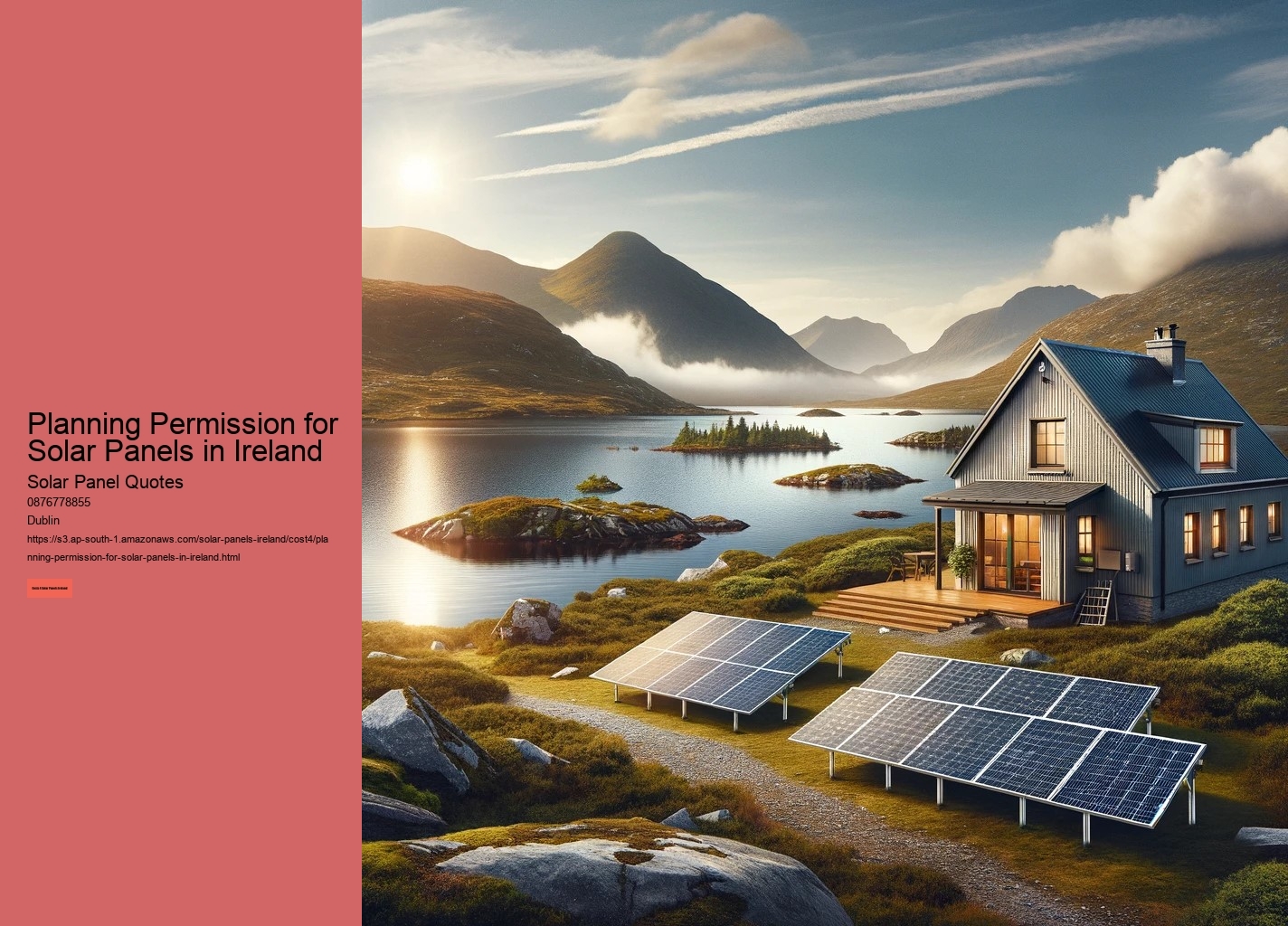 Planning Permission for Solar Panels in Ireland