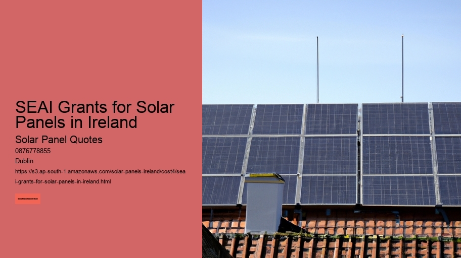 SEAI Grants for Solar Panels in Ireland