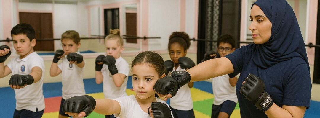 Kickboxing 4-6 years & 4-6 اشتراك شهر كيك بوكسنج