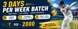 3 Days Batch - Any 3 days per week