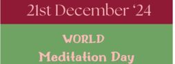 World Meditation Day Class