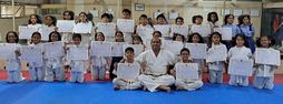 8.00 am to 9.00 am Karate Intermediate batch