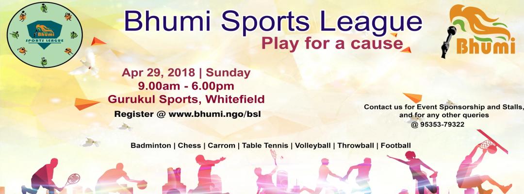 Bhumi Sports League, Bengaluru 2018