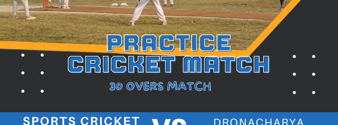 Wednesday 18 Dec 2024 Match with DRONACHARYA CRICKET CLUB