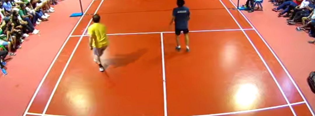 Badminton court